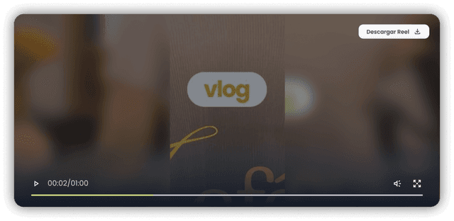 Reels con voz en off